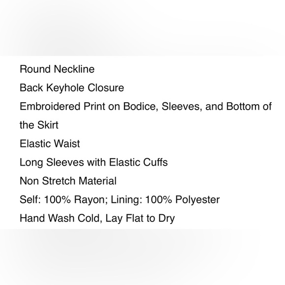 Bohme Cassandra Embroidered Midi Dress Balloon Sleeve - Picture 2 of 6